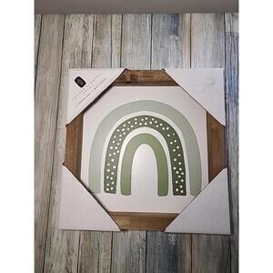 12 Timbers Home Detail Green And White Rainbow